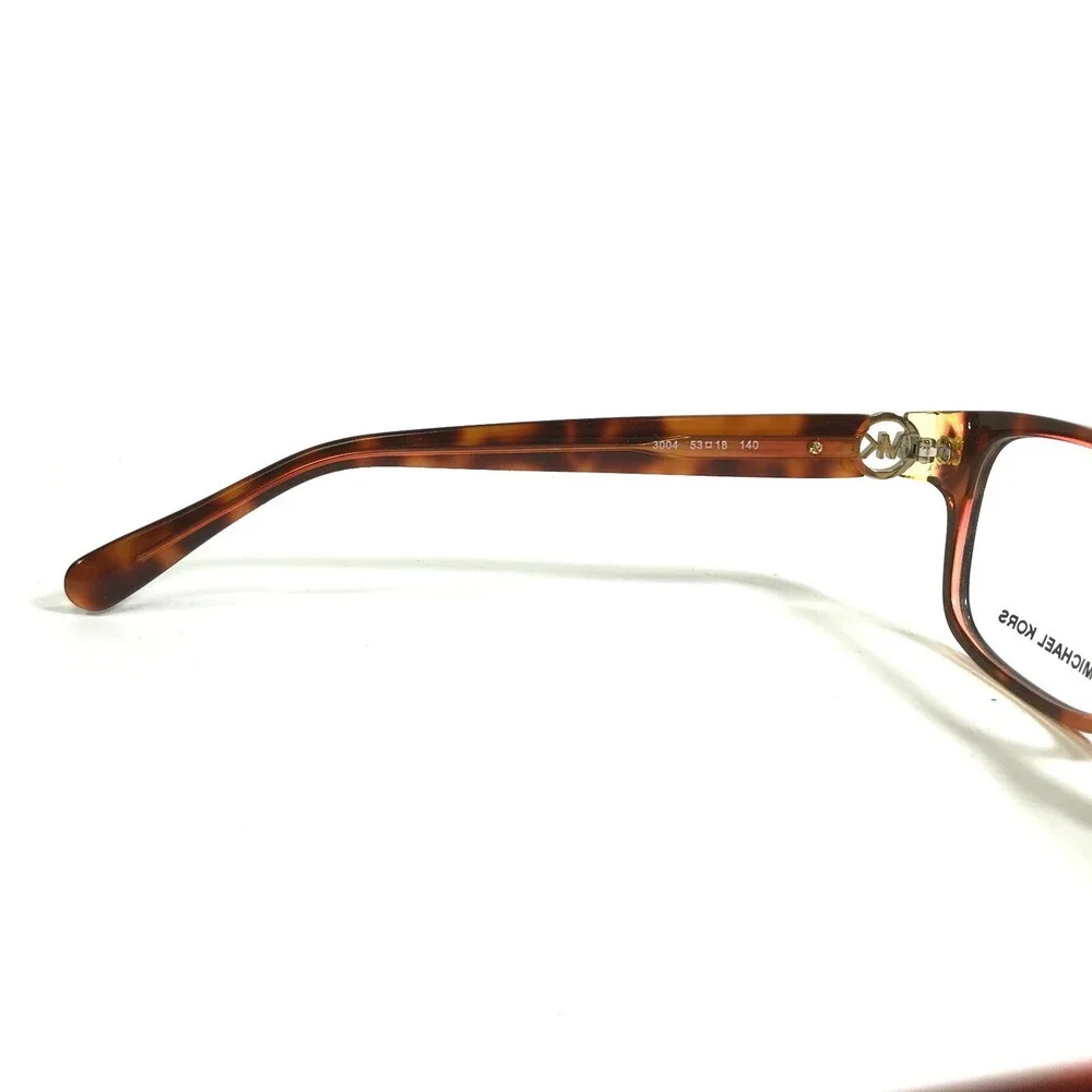 Michael Kors Eyeglasses Frames MK 8001 Ravenna 3004 Tortoise Rectangle 53-18-140 - Picture 9 of 11